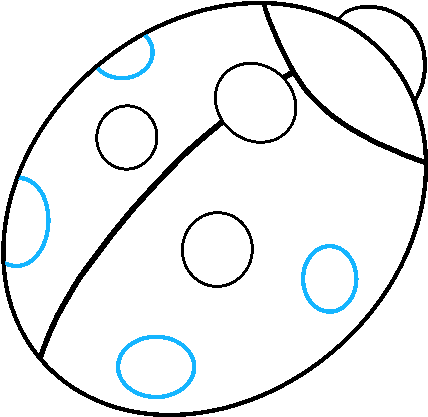 How To Draw A Really Easy Tutorial - Ladybug Images For Drawing (680x678)
