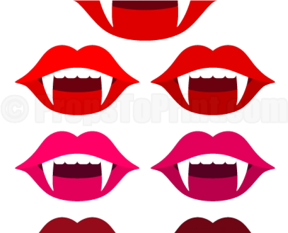 Lips Clipart Vampire - Lips Clipart Vampire (640x480)