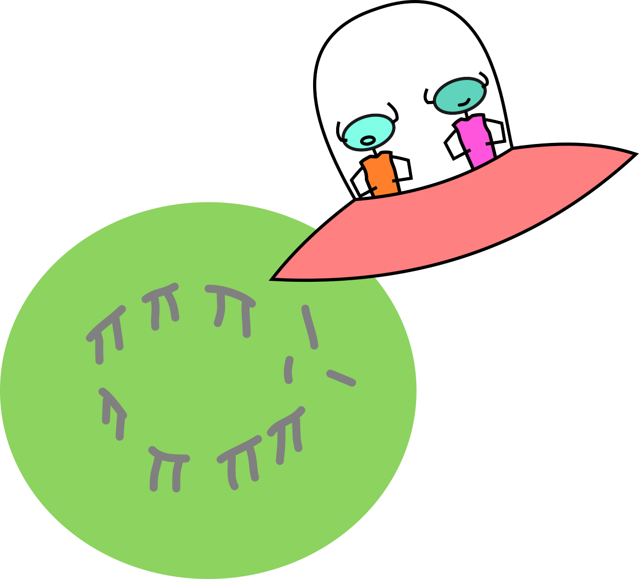 Almost Definitely Not Built By Aliens - Cartoon (1247x1130)