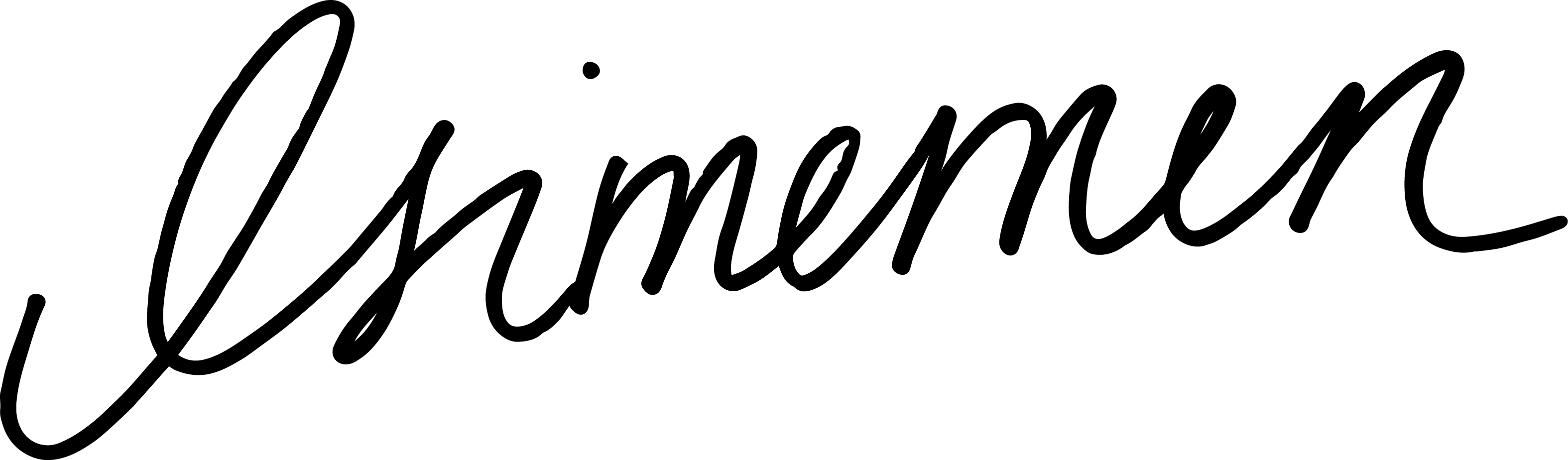 Fill Out This Contact Form And I'll Be In Touch - Calligraphy (3149x924)