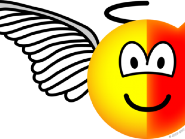 Smiley Clipart Angel - Emoticons (640x480)