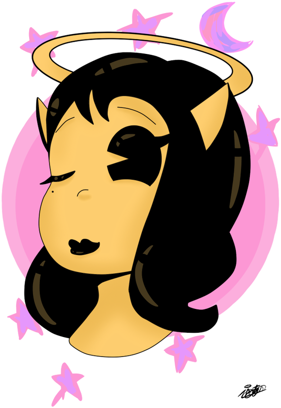 Alice Angel Only Face By Artis-angel - Illustration (600x896)