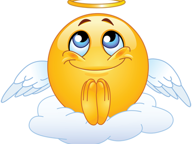 Emoji Face Clipart Angel - Angel Emoticon (640x480)