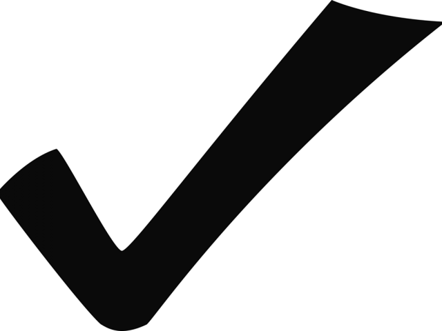 Check Clipart Drawing - Check Clipart Drawing (640x480)