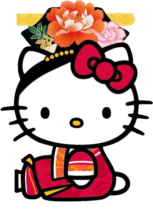 Pin By L T On Hello Kitty Images - Hello Kitty Head Sticker (749x940)