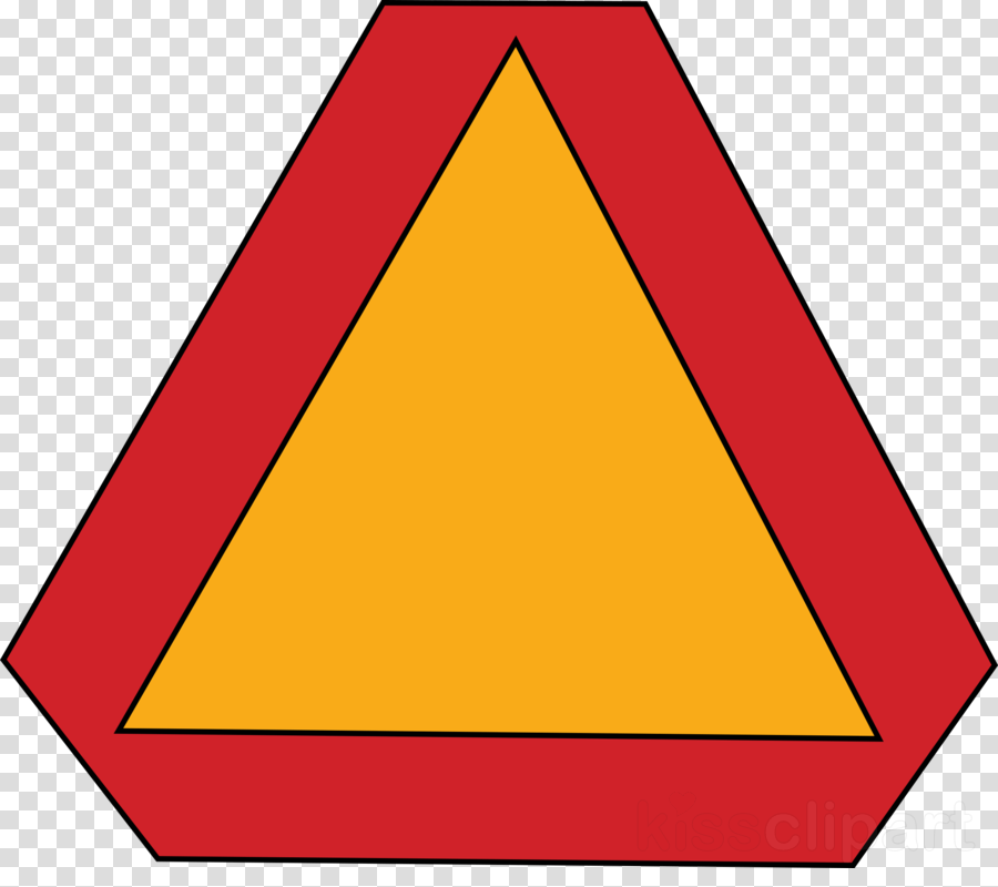 Download Slow Moving Vehicle Sign Clipart Car Slow - App Icon (900x800)