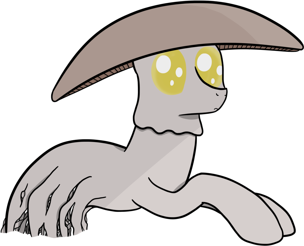 Czu, Mushroom, Mushroom Pony, Original Species, Safe, - Cartoon (1136x1024)
