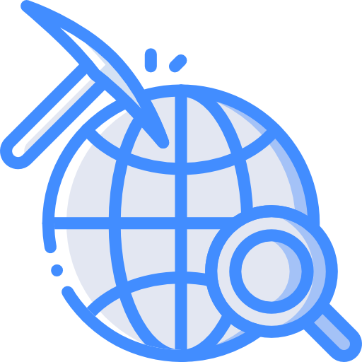 Archaeology Free Icon - Globe Grid (512x512)