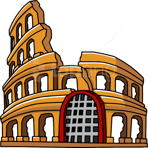Free Png Images - Cartoon Picture Of Rome (481x481)