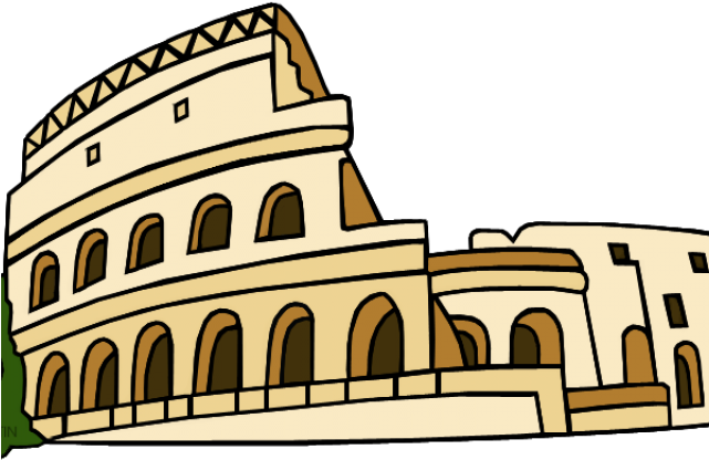 Colosseum Clipart Seven Wonders World - Rome Clipart Png (640x480)