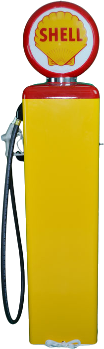 Reproduction American Gas Pump - Water Bottle (273x731)