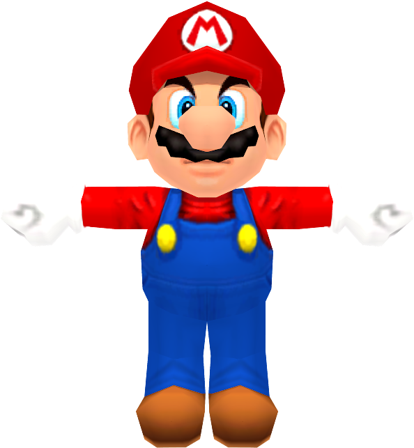 750 X 650 1 - Mario Kart 8 Mario Model (750x650)