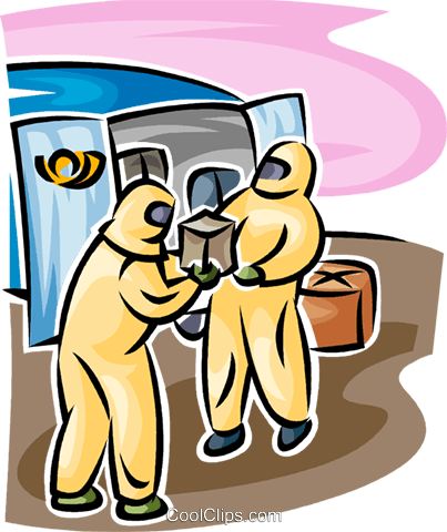 Toxic Chemicals Royalty Free Vector Clip Art Illustration - Cartoon (403x480)