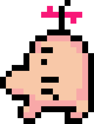 Earthbound Mother Nintendo Wii U Concept Pixel Art - Golden Apple Png Minecraft (320x420)