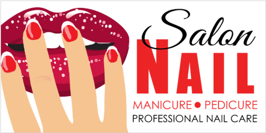 Manicure And Pedicure Nail Salon Vinyl Banner - Manicure And Pedicure Nail Salon Vinyl Banner (560x560)