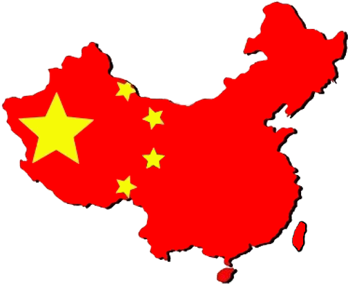 541 X 450 3 - China Flag And Map (541x450)