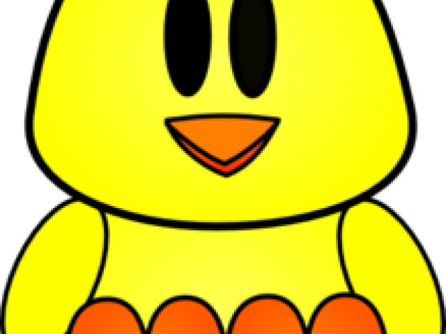Chick Clipart Simple Chicken - Baby Chick Clip Art (640x480)