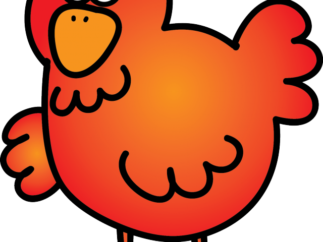 Chick Clipart Red Hen - Clip Art (640x480)