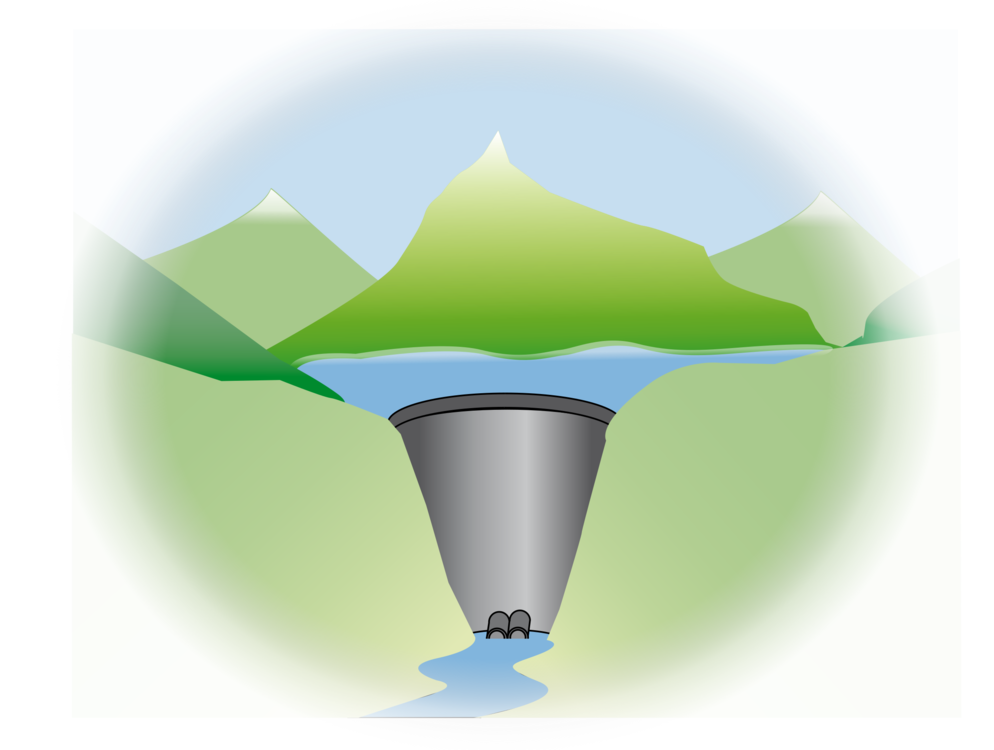 Dam Barrage Hydropower Computer Icons Reservoir - Barrage Clipart (994x750)