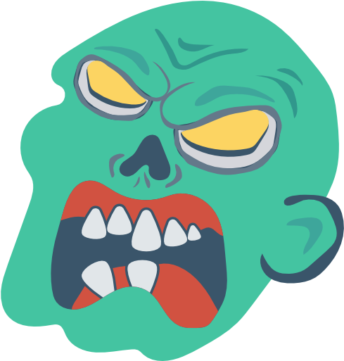 Zombie Free Icon - Zombie Icons (512x512)
