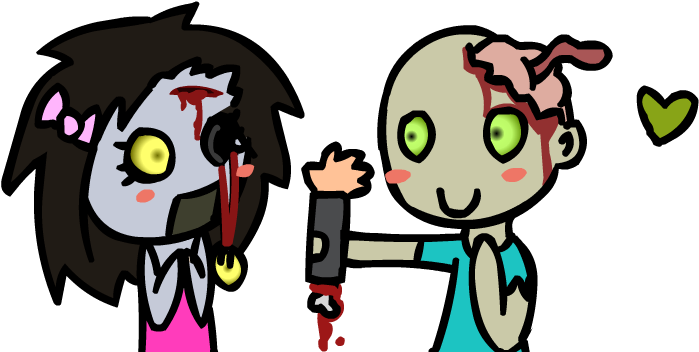 Png Free Library Love Album On Imgur When You Discover - Zombies Love (750x360)