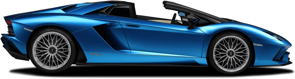 Lamborghini Png Download Image - Aventador S Roadster Png (1024x442)