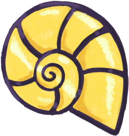 Golden Shell Nautilus Gadbe - Spiral (550x550)