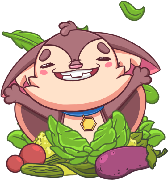 Aldrich The Sugar Glider - Cartoon (618x618)