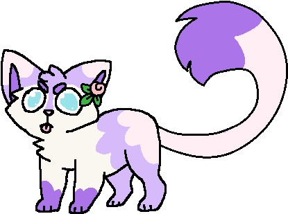 Sugar Plum By Koka Kola Kat - F2u Pixel Base Cat (461x332)