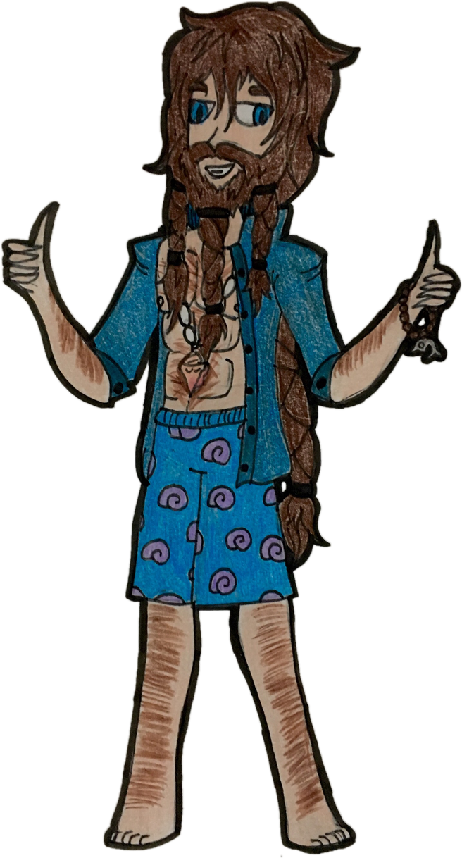 Poseidon By Blackbeltkitten009 - Cartoon (656x1218)