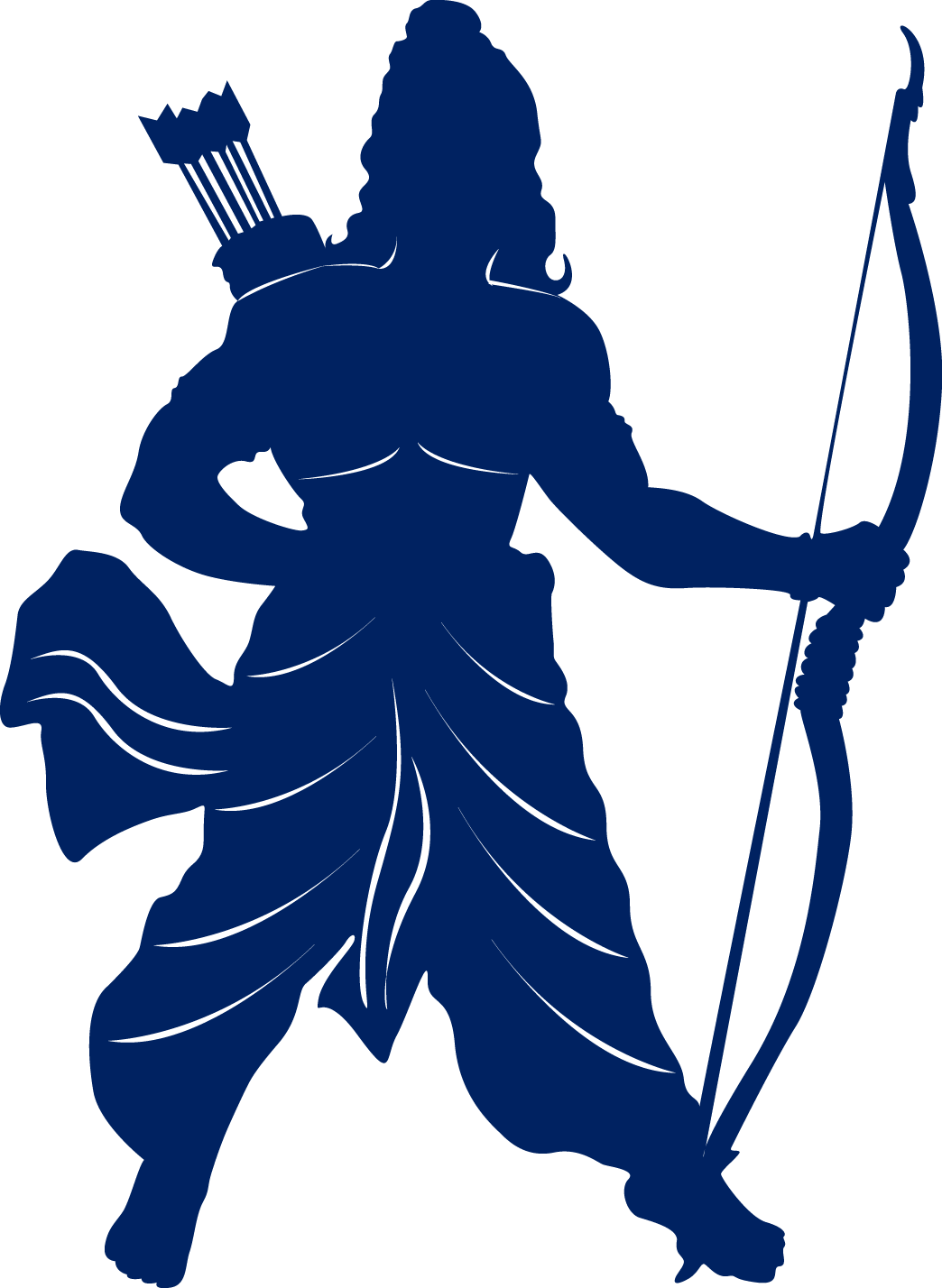 Shiva Silhouette At Getdrawings Com Free For - Lord Ram Vector Png (1044x1428)
