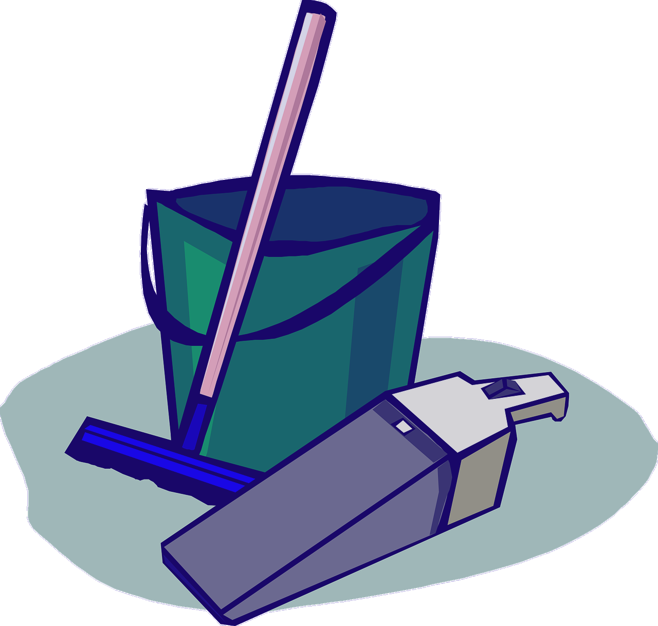 General Cleaning - Cleaning Supplies Clip Art (1280x1218)