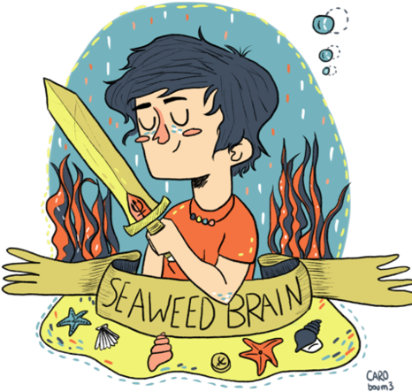 Greek, Poseidon, And Riptide Image - Percy Jackson Sticker (500x500)