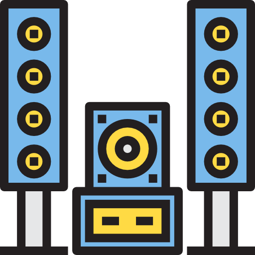 Sound System Free Icon - Traffic Sign (512x512)