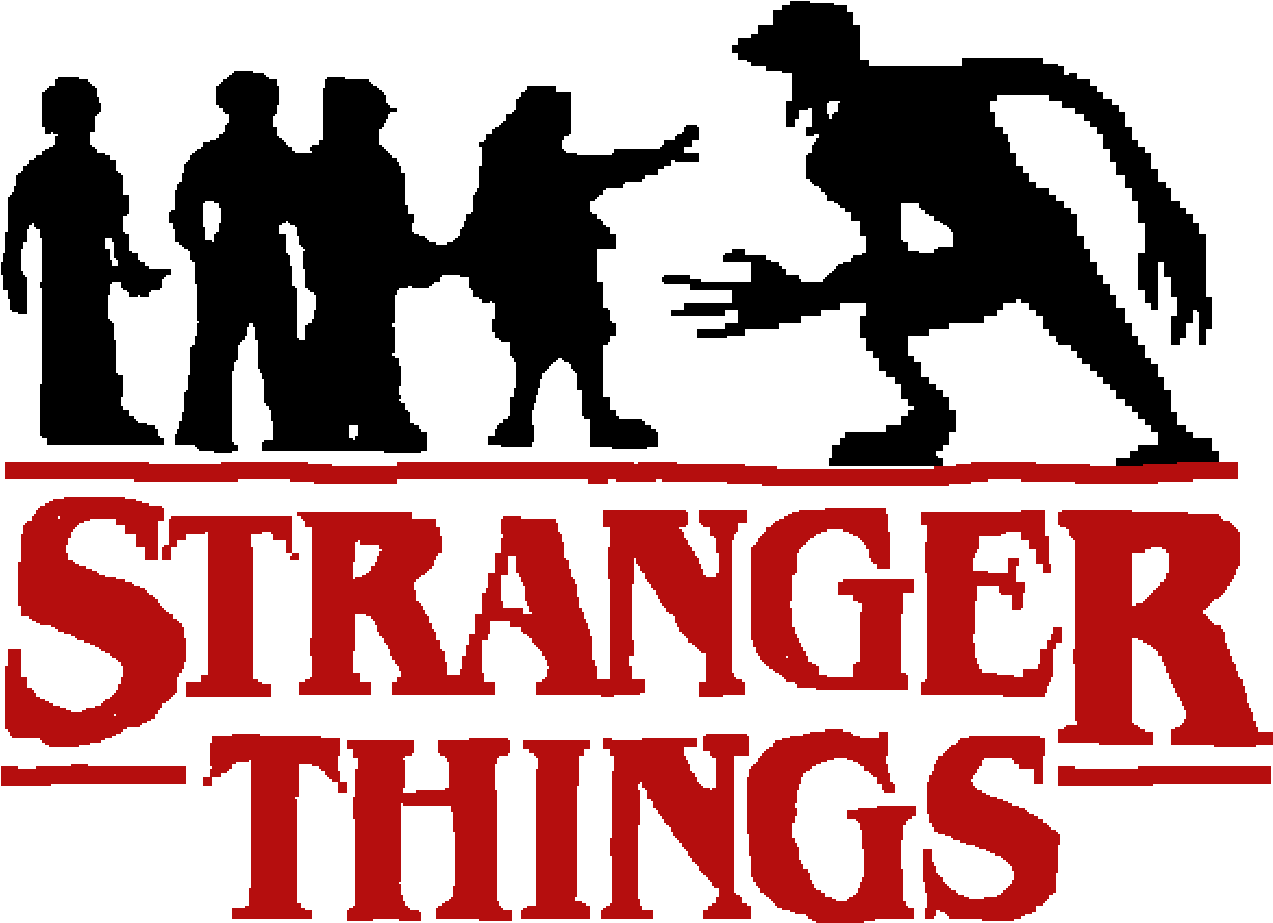 Stranger Things Logo Art (1400x1400)
