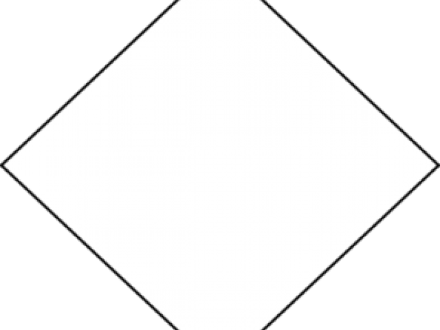 Rhomb Clipart Diamond Outline - Triangle (640x480)