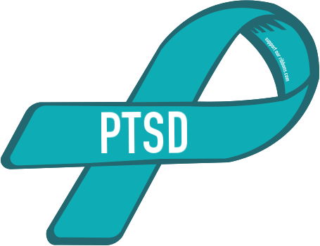Meigs County, Ohio The Meigs County Prosecutor's Office - Ptsd Awareness Ribbon (455x350)