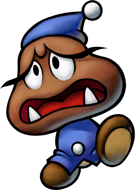 536 X 753 3 - Mario And Luigi Private Goomp (536x753)