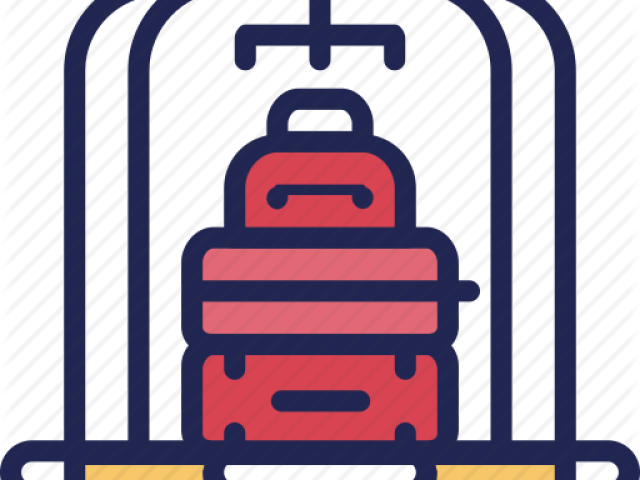 Luggage Clipart Hotel Porter - Porter Service Icon (640x480)