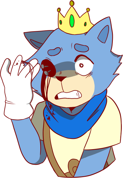 Goretober Day 2- Eye Trauma By Nozoparfait - Cartoon (411x592)