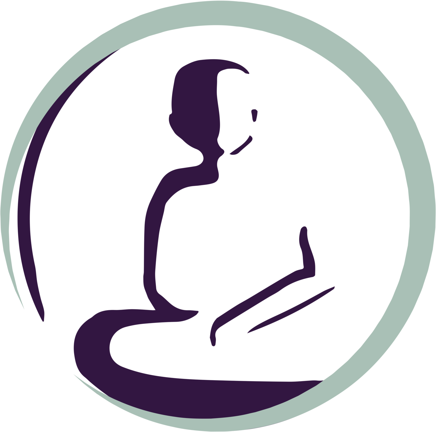 Injury Clipart Sense Touch - Silhouette (1500x1500)