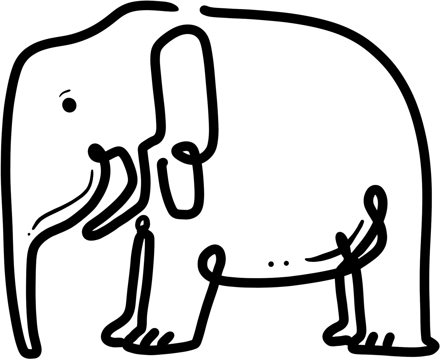 Can't Forget About Elephants - Can't Forget About Elephants (1920x1439)