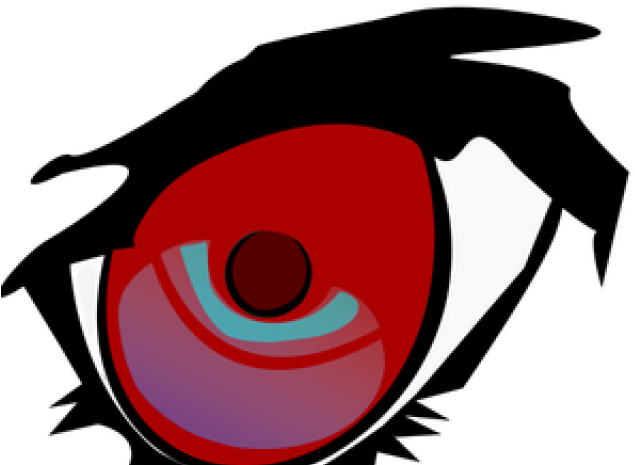Red Eyes Clipart Square Eye - Gambar Mata Merah Kartun (640x480)