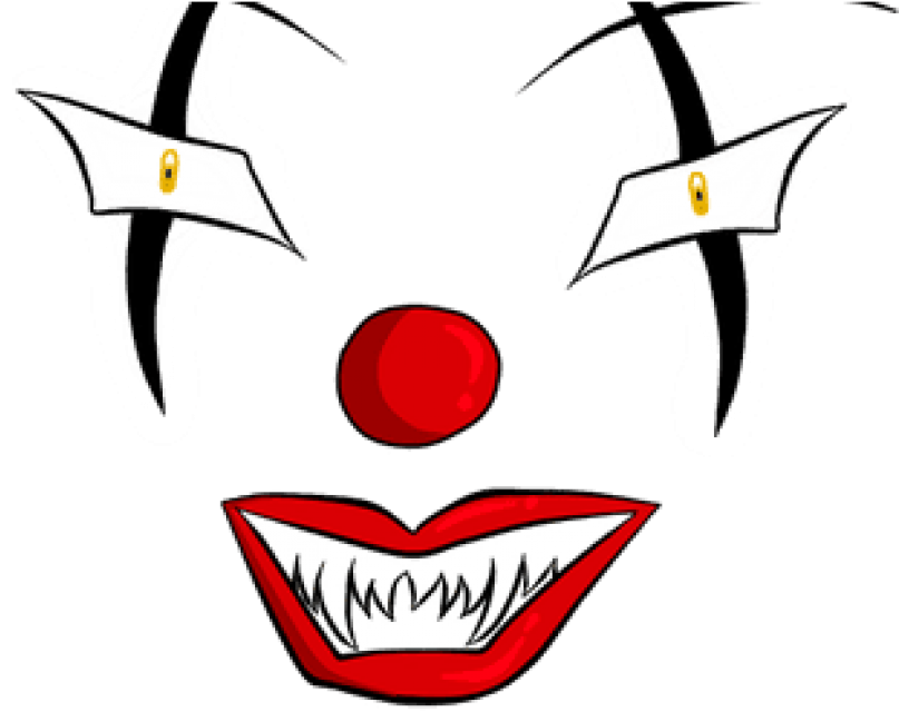 Free Png Download Evil Clown Eyes Transparent Png Images - Clown Eye Transparent (850x643)
