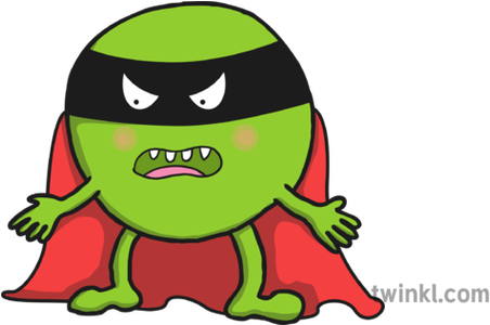 Evil Pea Supertato - Cartoon (630x315)