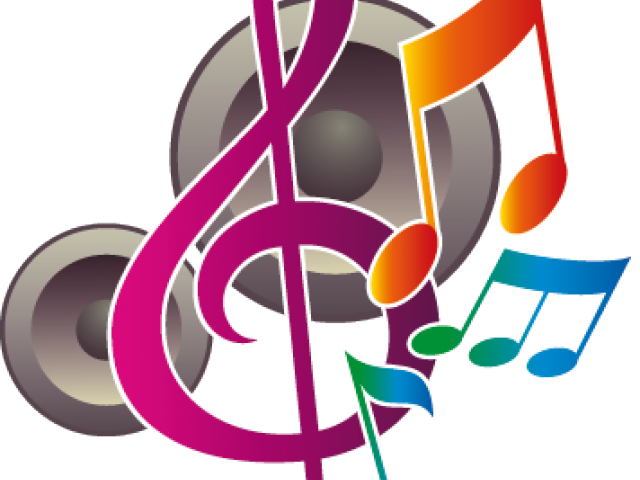 Speakers Clipart Music Notes - 3 Sinif Ingilizce 4 Unite (640x480)