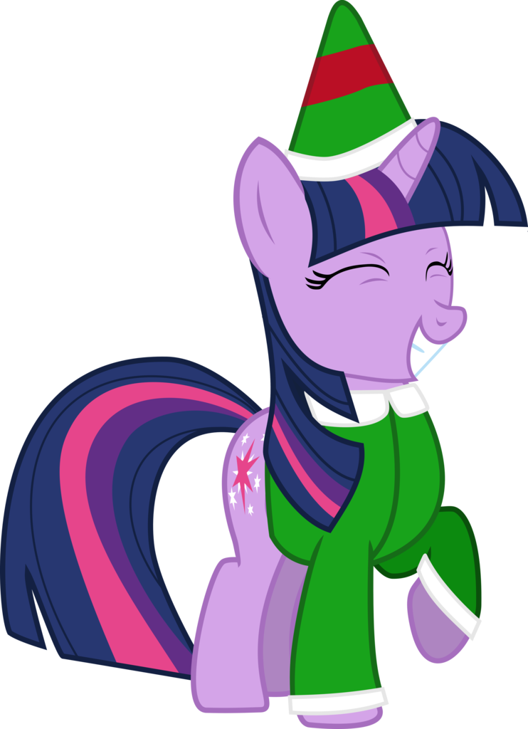 Artist Sakatagintoki Christmas Safe Simple Background - Twilight Sparkle Angry Unicorn (742x1024)