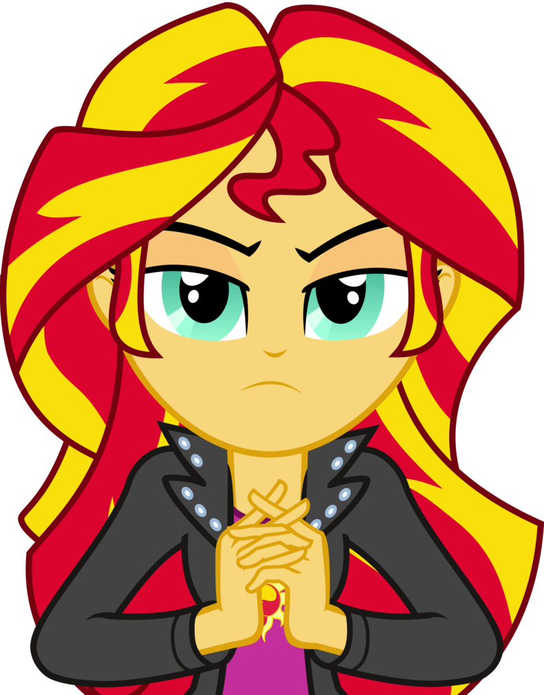 Twilight Sparkle Equestria Girls Vector Human Clipart - Mlp Sunset Shimmer Evil (790x1010)
