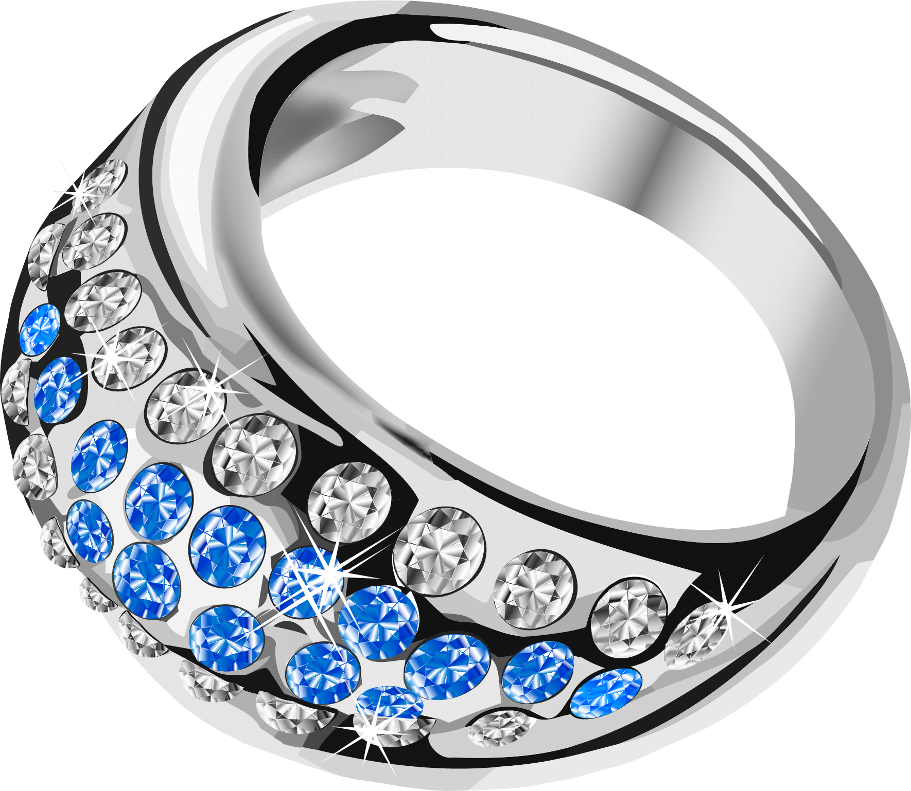 Silver Ring Png (1770x1538)