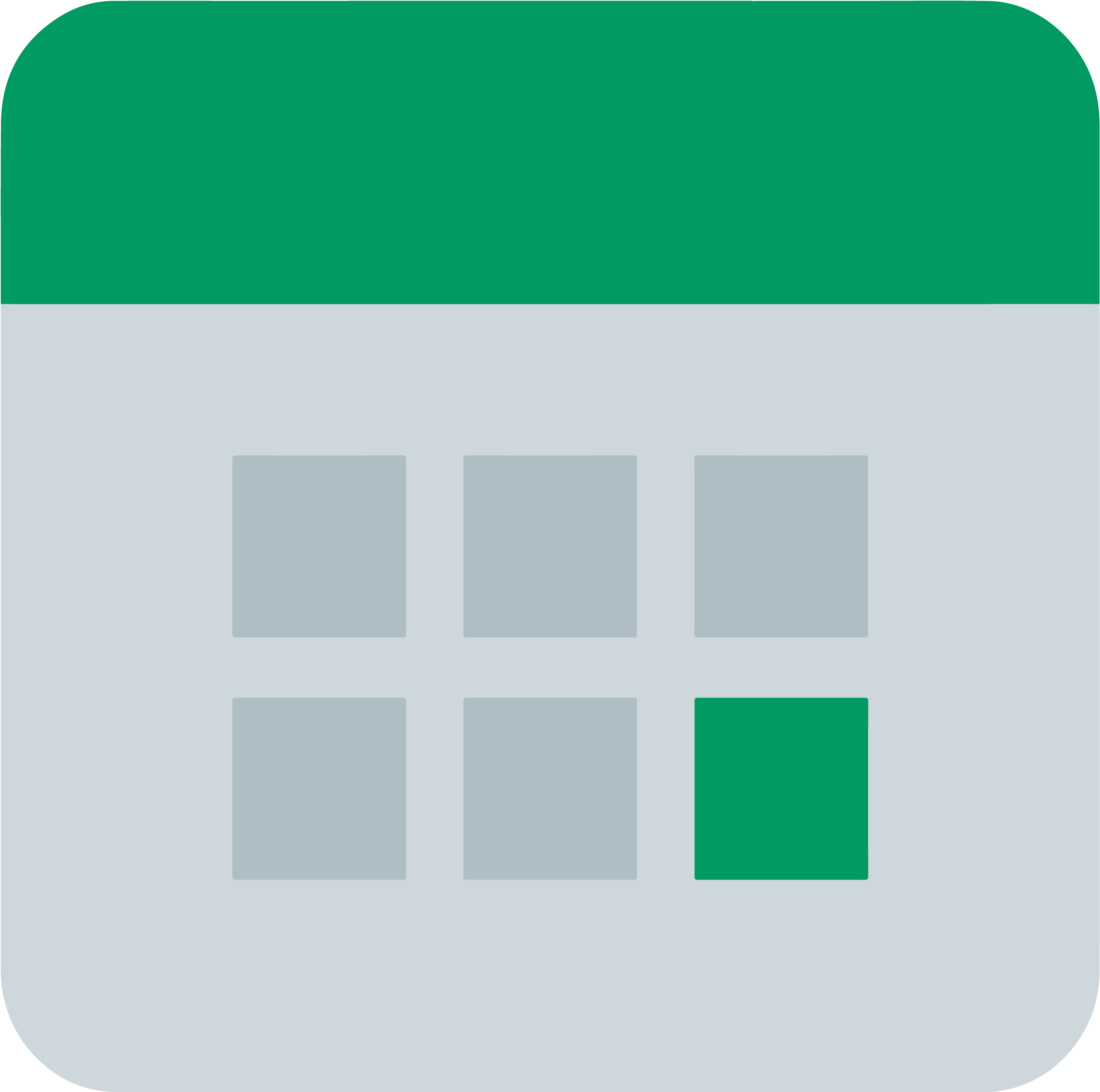 Fileicons8 Flat Planner Green Calendarpng - Calendar Png (3000x3000)